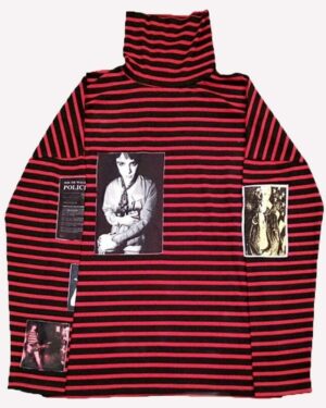 Red Striped Sweater of Jimin - Butterfly Live Sweater