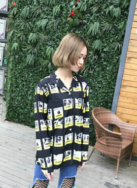 Yellow Black Shirt | Suga - BTS