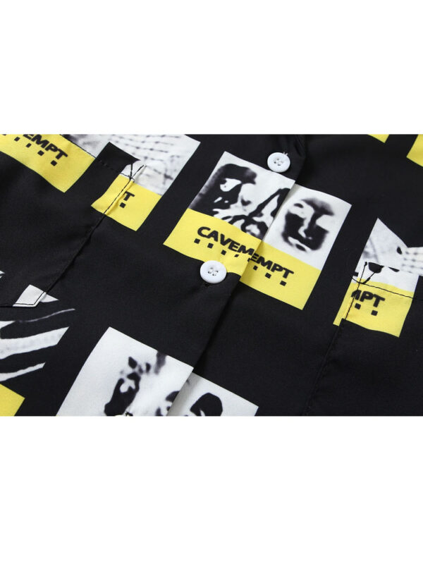 Yellow Black Shirt | Suga – BTS