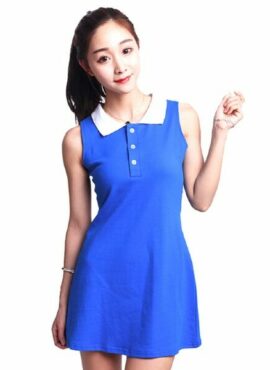 Blue Short Dress | Irene - Red Velvet