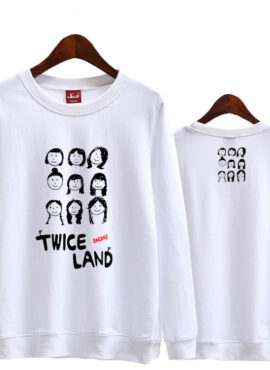 White Twiceland Sweatshirt | Twice