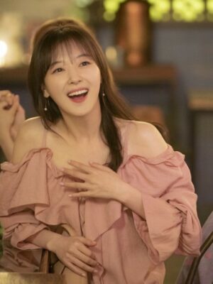 Pink Chic Ruffles Blouse | Hyun Soo Ah – My ID Is Gangnam Beauty