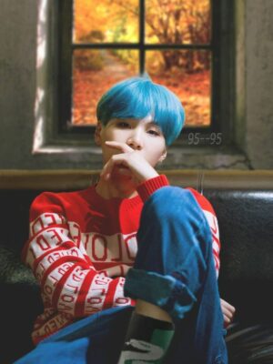 Red Loved Sweater | Suga – BTS
