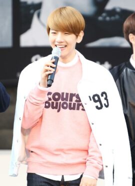 Pink Cours Toujours Sweatshirt | Baekhyun - EXO