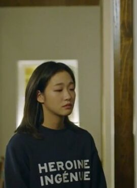 Black Heroine Ingenue Sweatshirt | Ji Eun-Tak - Goblin