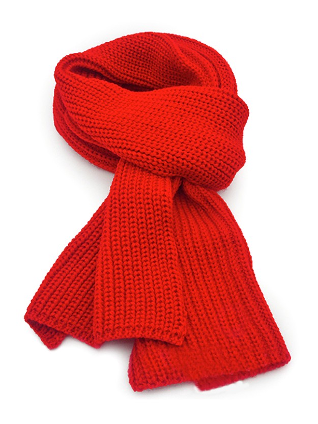Image result for red wool scarf