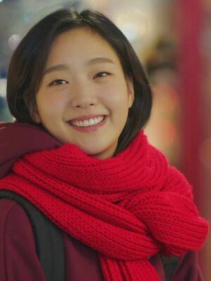 Red Wool Scarf | Ji Eun-Tak – Goblin