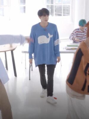 Blue Whale Sweater | Jin – BTS