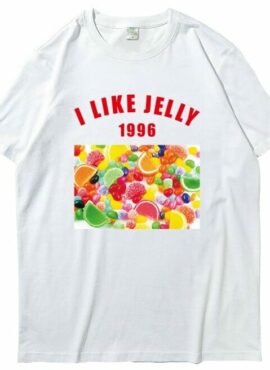 White I Like Jelly T-Shirt | Jeongyeon - Twice