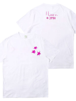 Jimin Own Design Graffiti T-Shirt (2)