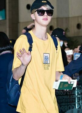 Yellow Cat I Am Your Master T-Shirt | Jin - BTS