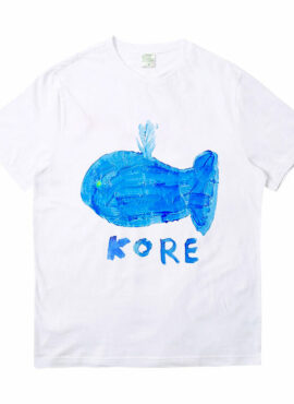 White Jin Own Design Graffiti T-Shirt | Jin - BTS