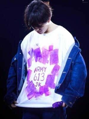 Jungkook Own Design Graffiti T-Shirt | Jungkook – BTS