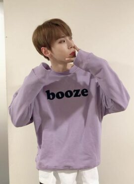 Lilac Booze Sweatshirt | Doyoung - NCT