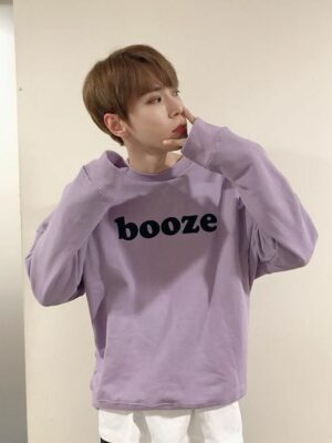 Lilac Booze Sweatshirt | Doyoung – NCT