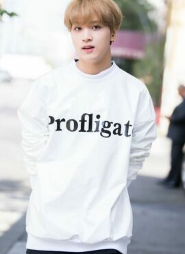 White Profligate Sweatshirt | Haechan - NCT