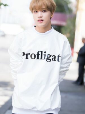White Profligate Sweatshirt | Haechan – NCT