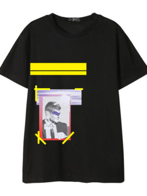 Johnny Framed Eye Covered Man T-Shirt (3)