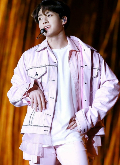 Pink Denim Jacket | Jungkook – BTS