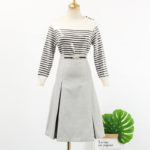 Black White Striped Sequin Sweater | Lisa - BlackPink