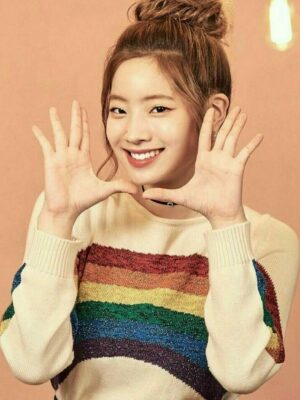 White Rainbow Bridge Sweater | Dahyun – Twice