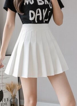 White Pleated Skirt  | Jennie - Blackpink