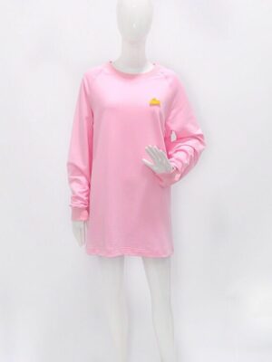 Lisa – Blackpink Pink Round Neck Pullover (9)