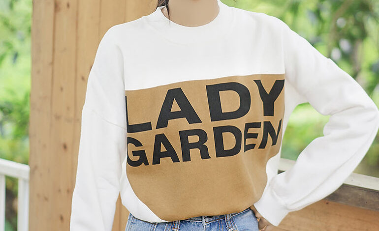 White Lady Garden Sweater
