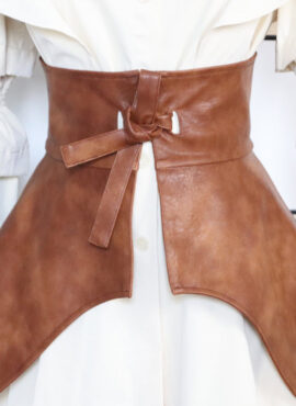 Brown Bowknot Girdle Belt | Ko Moon‑Young - It's Okay Not To Be Okay