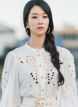 White Hollow Dress  | Ko Moon‑Young - It's Okay Not To Be Okay