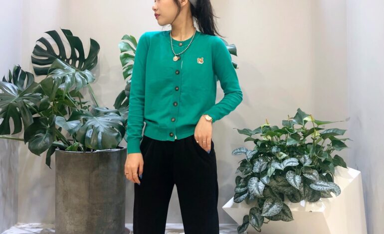 Green Fox Knit Cardigan | Jennie – BlackPink