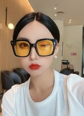 Yellow Tinted Sunglasses | Suga - BTS