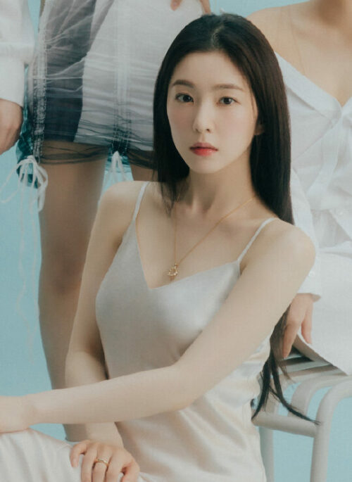 White Silk Dress | Irene – Red Velvet