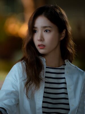 Stripe Patterned Long Sleeve T-Shirt | Oh Mi Joo – Run On