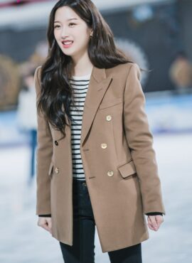 Brown Suit Jacket | Lim Joo Kyung - True Beauty