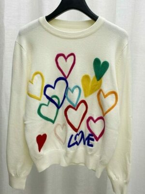 Xiumin – EXO – Love Embroidered Sweater (12)