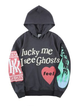 Black Lucky Me I See Ghosts Hoodie | J-Hope - BTS