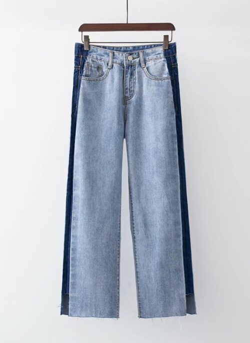 Blue Side Line Denim Jeans | Ryujin – ITZY
