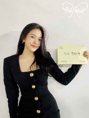 Black Square Neck Long Sleeve Dress With Gold Buttons | Yeri – Red Velvet