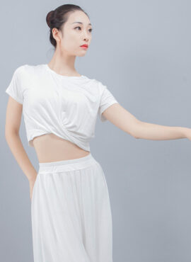 White Twisted T-Shirt  | Yoona - Girls Generation