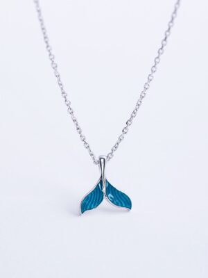 Jungkook – BTS Blue Mermaid Tail Necklace (7)