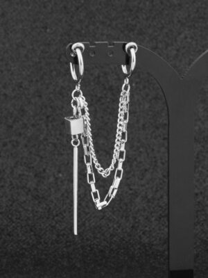 J-Hope – BTS Double Clip-On Chain Earring (8)