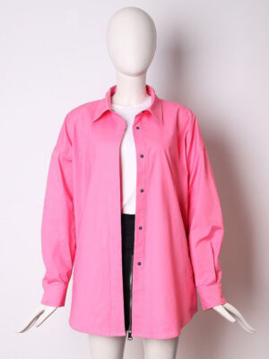 Pink Oversized Shirt Hwasa – Mamamoo 02