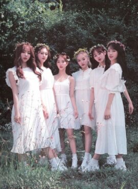 White Layered Lace Dress | Yeojin - Loona
