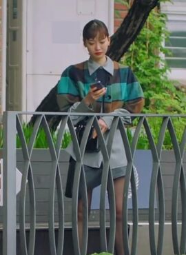 Black Asymmetrical Leather Skirt | Joo Seok Kyung - Penthouse