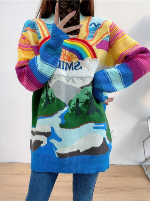 Smile Rainbow Sweater Ryujin – ITZY 09
