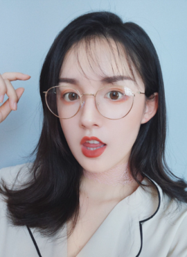 Gold Round Glasses | Wendy – Red Velvet