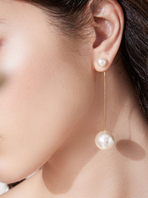Pearl Drop Earrings Karina – Aespa