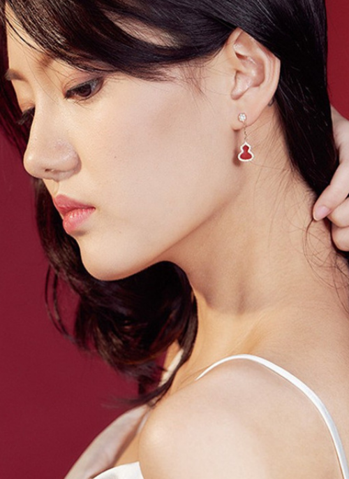 Red Gourd Earrings | Yuqi – (G)I-DLE