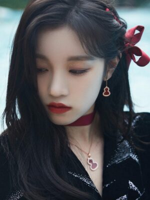 Red Gourd Earrings | Yuqi – (G)I-DLE